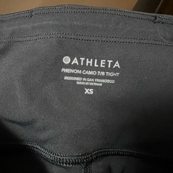 Athleta Phenom Camo 7/8 Leggings size XS - Picture 7 of 7